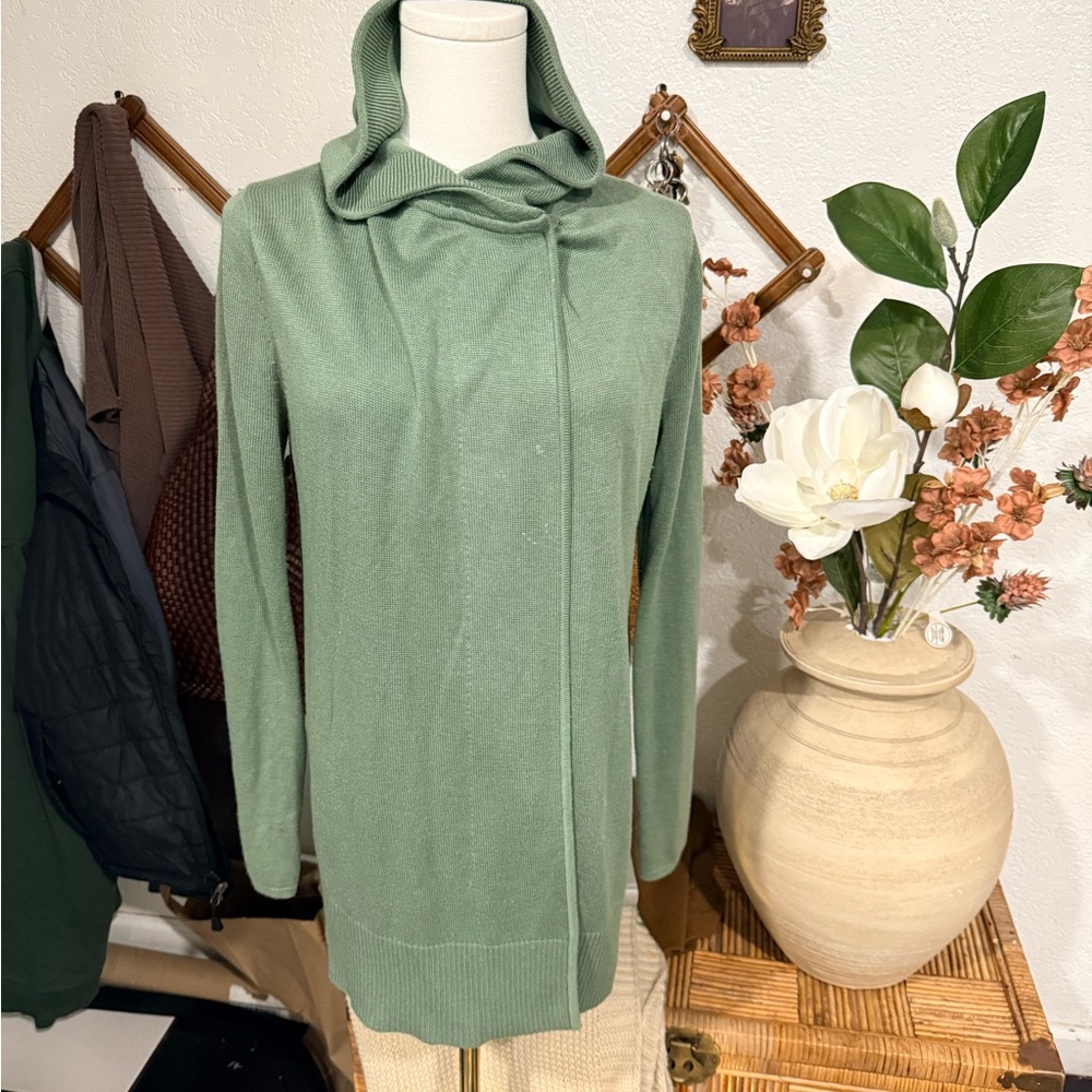lululemon athletica Sage Green Cowl Neck Sweater